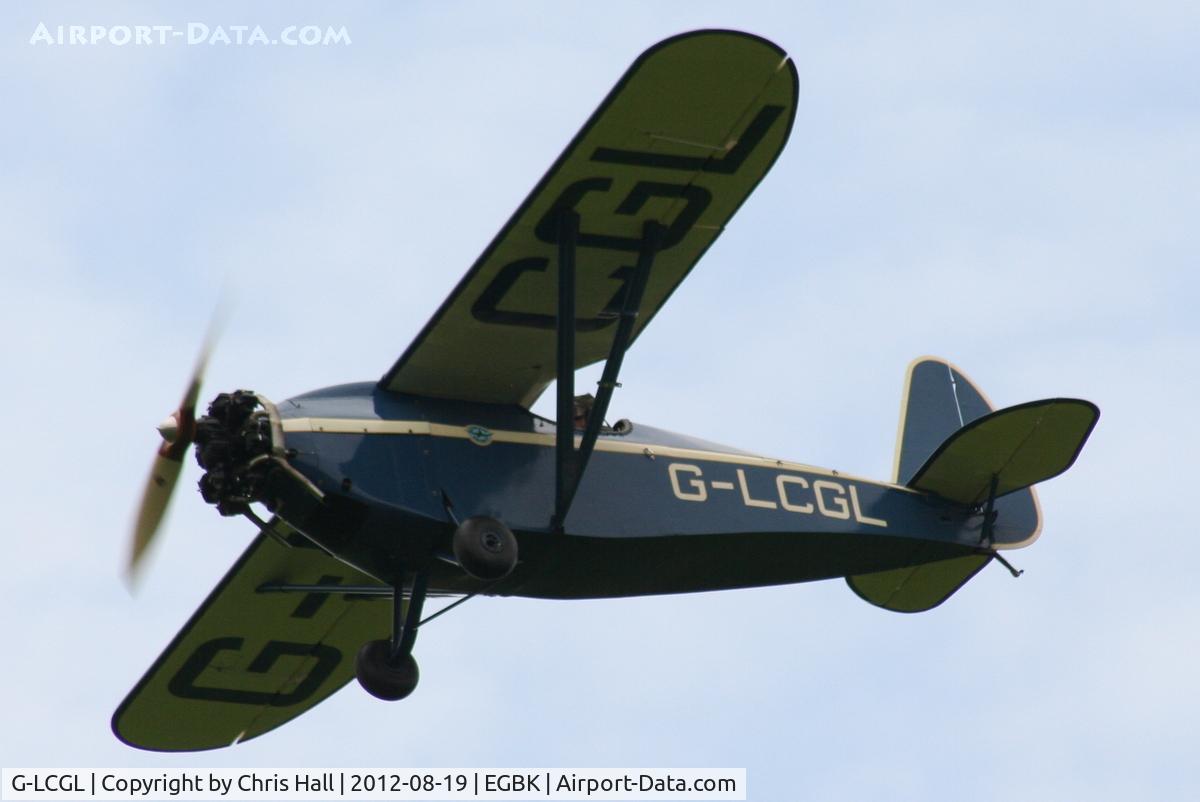 G-LCGL, 1993 Comper CLA7 Swift Replica C/N PFA 103-11089, at the 2012 Sywell Airshow