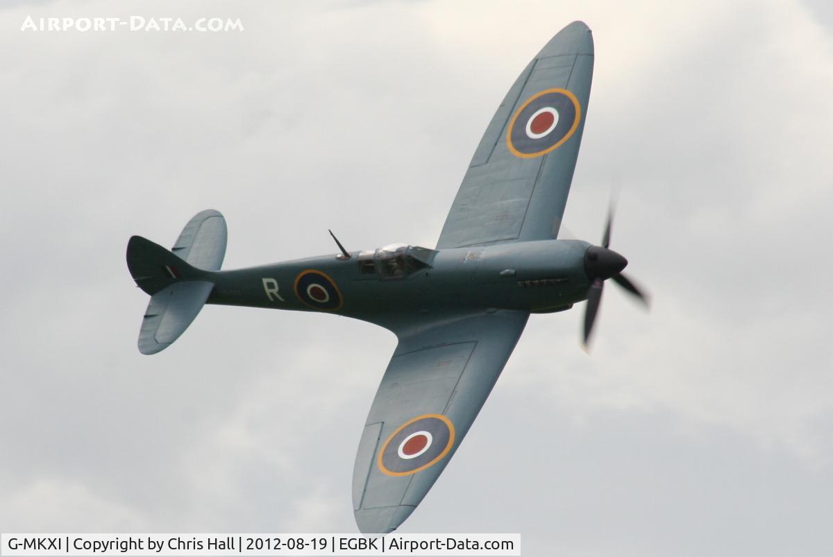 G-MKXI, 1944 Supermarine 365 Spitfire PR.XI C/N 6S/504719, at the 2012 Sywell Airshow
