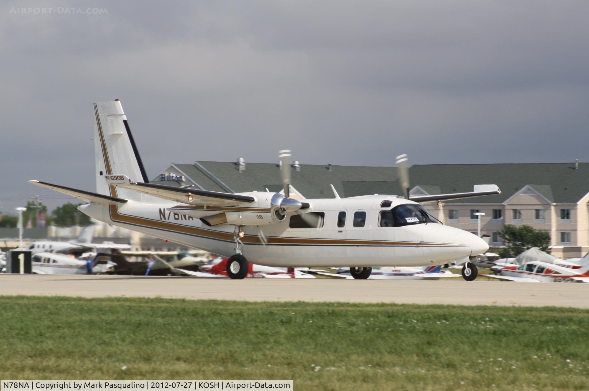 N78NA, 1977 Rockwell International 690B C/N 11401, Rockwell 690B