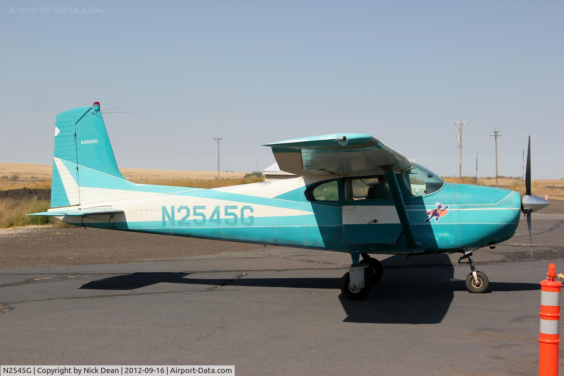 N2545G, 1959 Cessna 182B Skylane C/N 51845, Near Ritzville WA