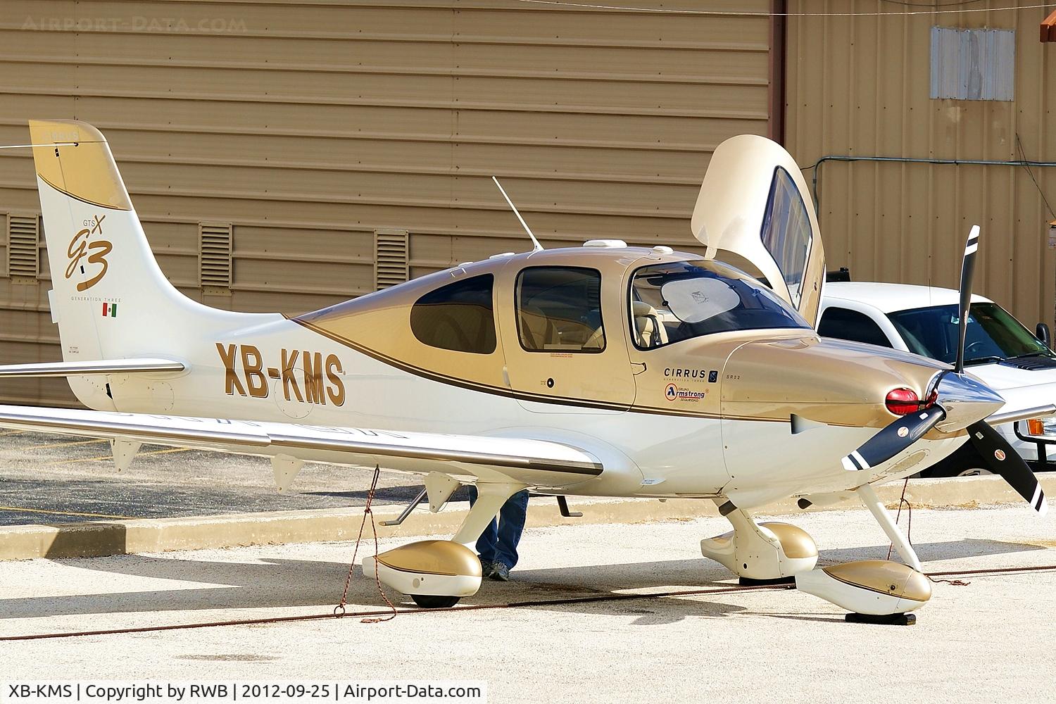 XB-KMS, Cirrus SR22 G3 GTS C/N Not found XB-KMS, Sharp looking Cirrus