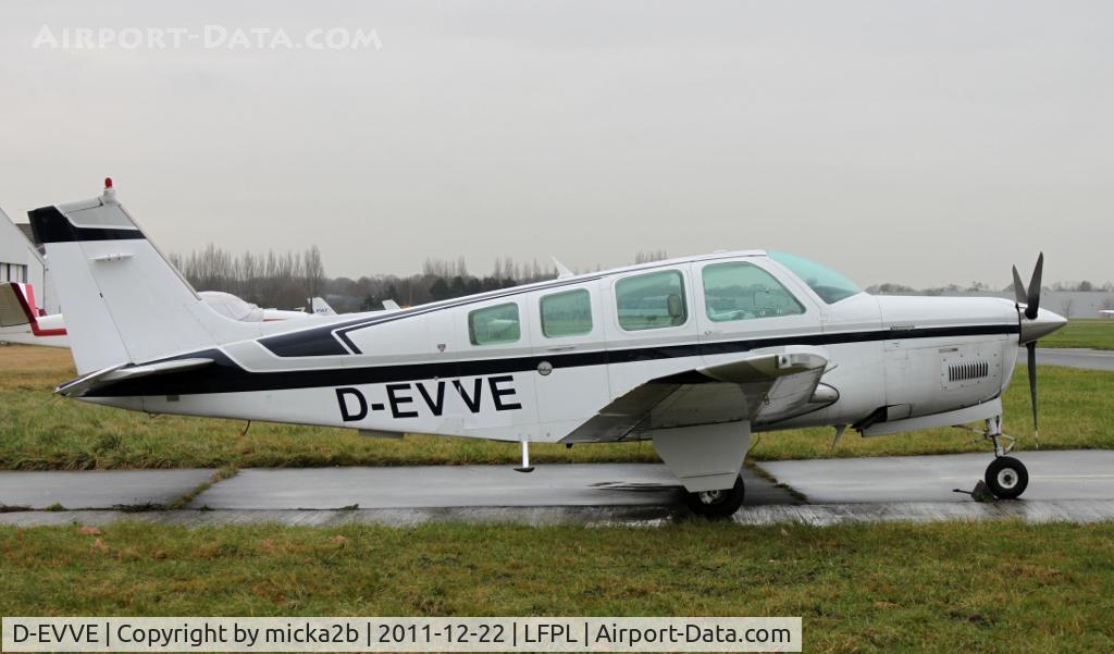 D-EVVE, Beechcraft A36 Bonanza C/N E-2200, Parked