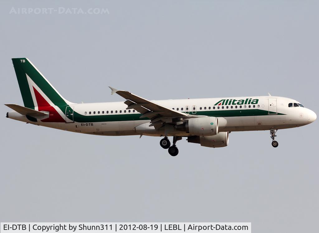 EI-DTB, 2009 Airbus A320-216 C/N 3815, Landing rwy 25R