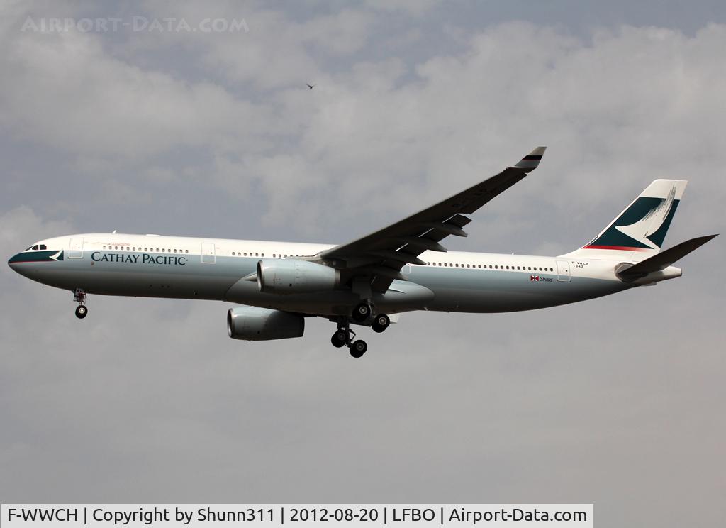 F-WWCH, 2012 Airbus A330-343X C/N 1343, C/n 1343 - To be B-LAP