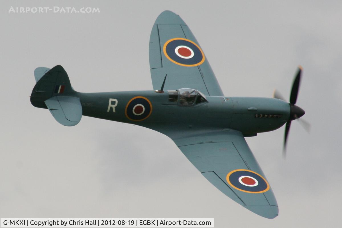 G-MKXI, 1944 Supermarine 365 Spitfire PR.XI C/N 6S/504719, at the 2012 Sywell Airshow