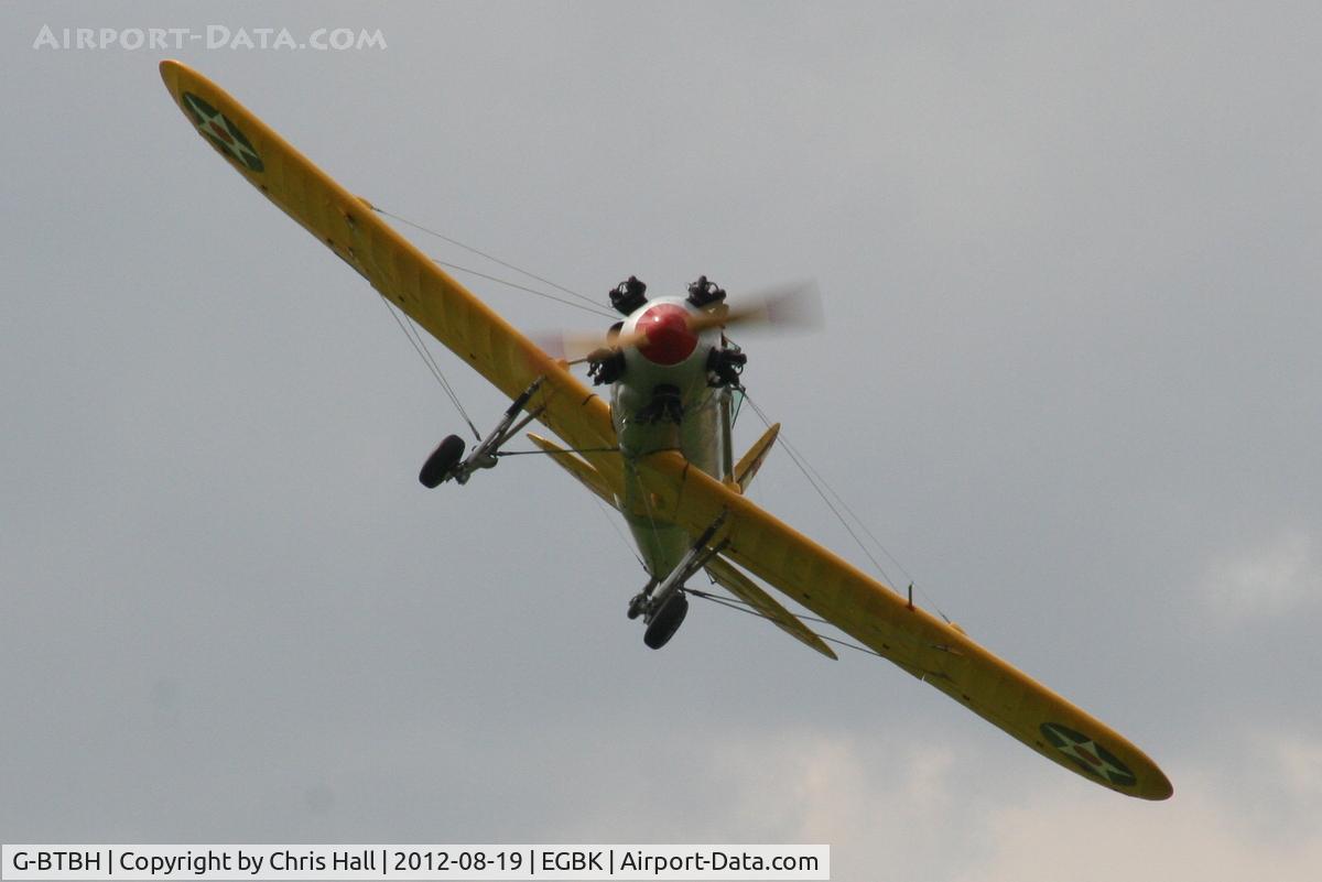G-BTBH, 1942 Ryan PT-22 Recruit (ST3KR) C/N 2063, at the 2012 Sywell Airshow