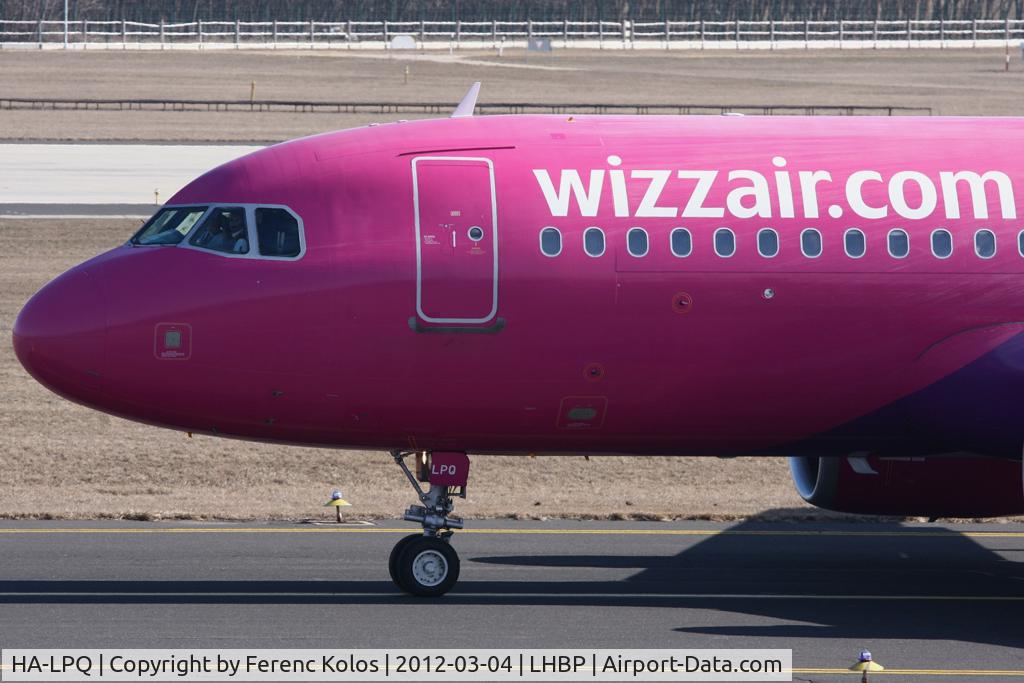 HA-LPQ, 2008 Airbus A320-232 C/N 3409, Ferihegy