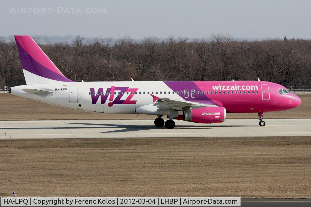 HA-LPQ, 2008 Airbus A320-232 C/N 3409, Ferihegy