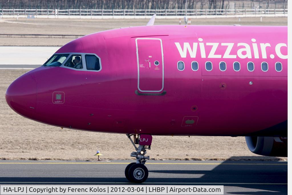 HA-LPJ, 2007 Airbus A320-232 C/N 3127, Ferihegy