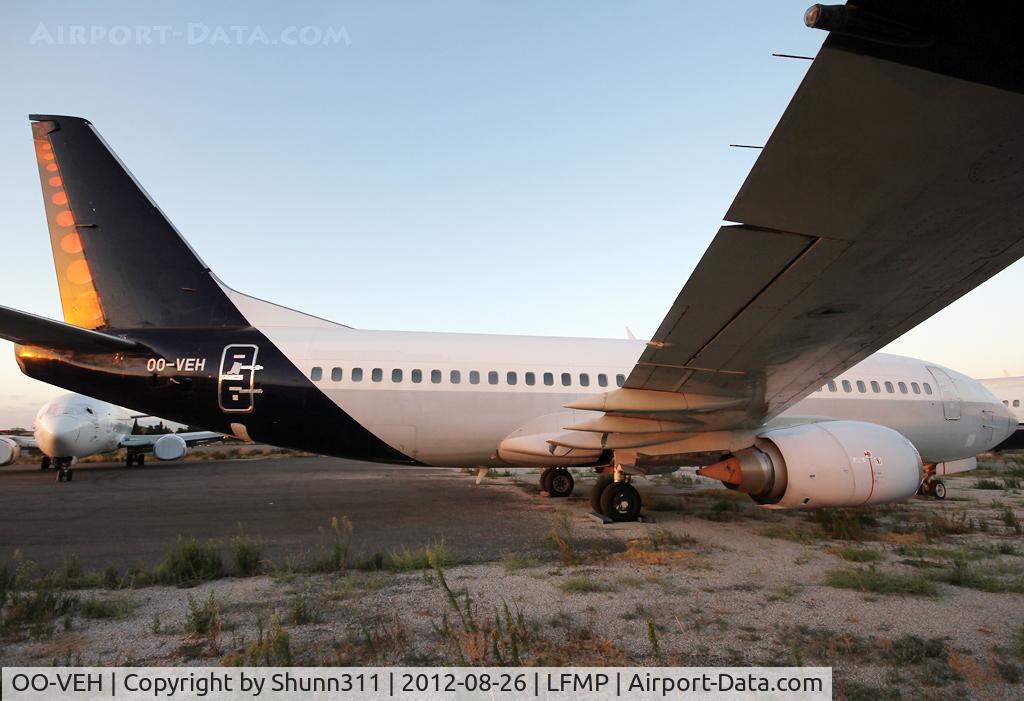 OO-VEH, 1998 Boeing 737-36N C/N 28571, Stored in basic Brussels Airlines without titles