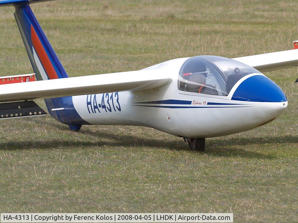 HA-4313, 1975 PZL-Bielsko SZD-36A Cobra 15 C/N W-726, Dunakeszi