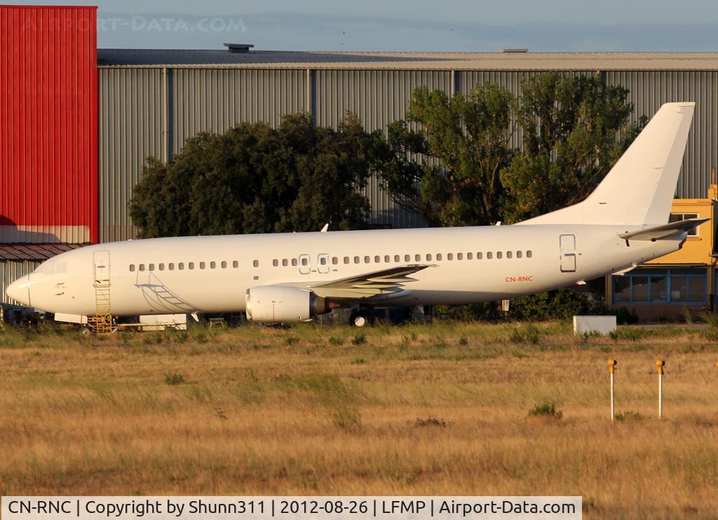 CN-RNC, 1994 Boeing 737-4B6 C/N 26529, Stored in all white without titles... Ex. Royal Air Maroc