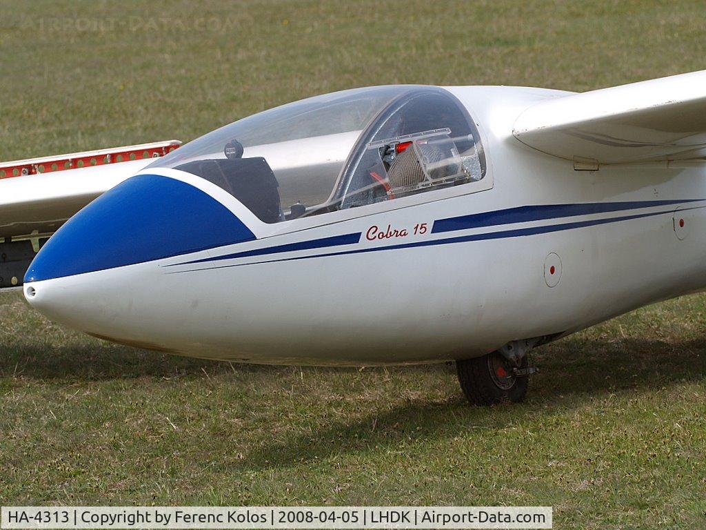 HA-4313, 1975 PZL-Bielsko SZD-36A Cobra 15 C/N W-726, Dunakeszi