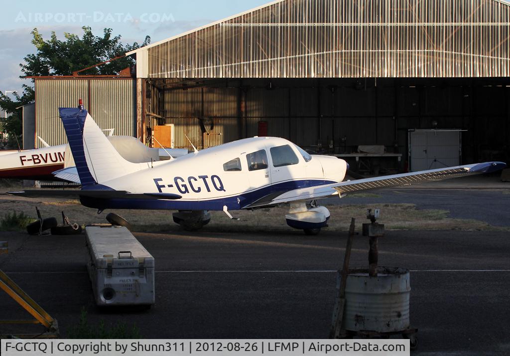F-GCTQ, Piper PA-28-181 C/N 288090297, Parked at the Airclub...
