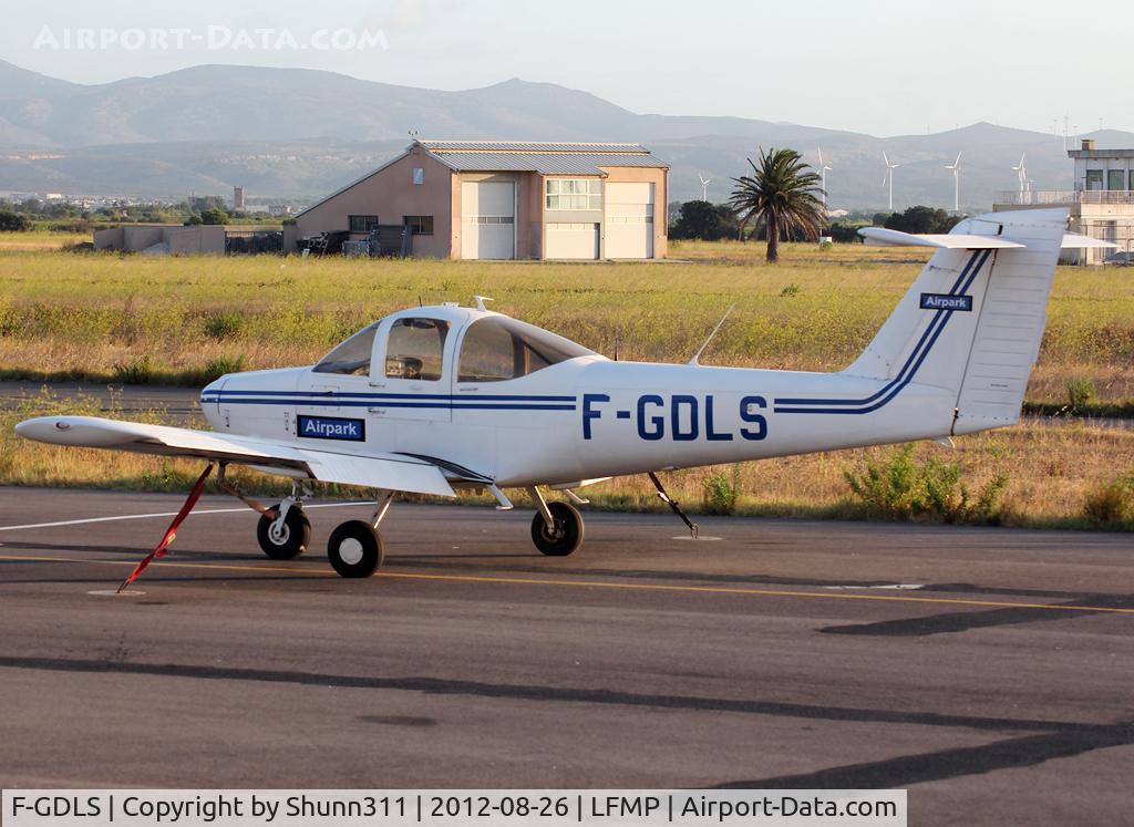 F-GDLS, Piper PA-38-112 Tomahawk Tomahawk C/N 3880A0093, Parked at the Airclub...