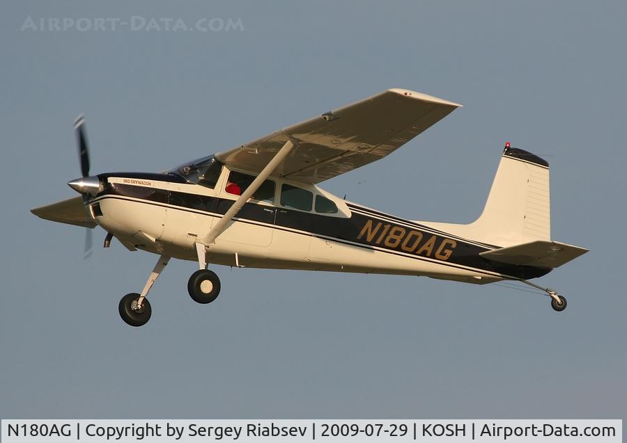 N180AG, 1971 Cessna 180H Skywagon C/N 18052187, AirVenture 2009