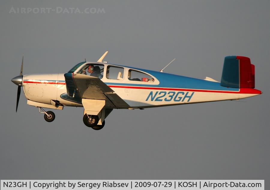N23GH, 1950 Beech B35 Bonanza C/N D-2435, AirVenture 2009