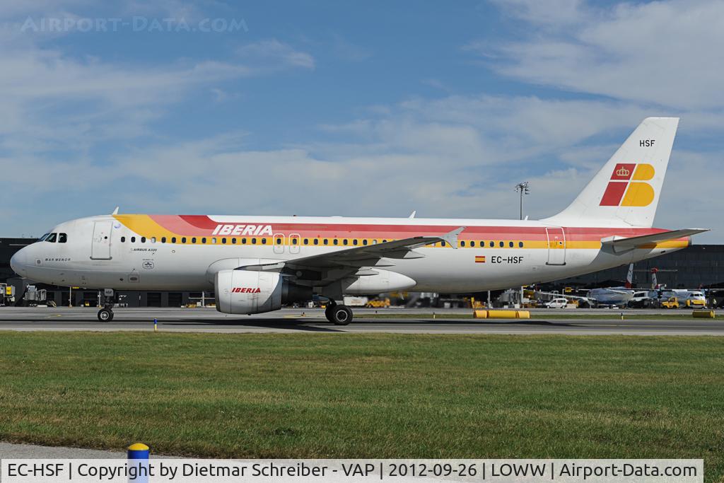 EC-HSF, 2000 Airbus A320-214 C/N 1255, Iberia Airbus 320