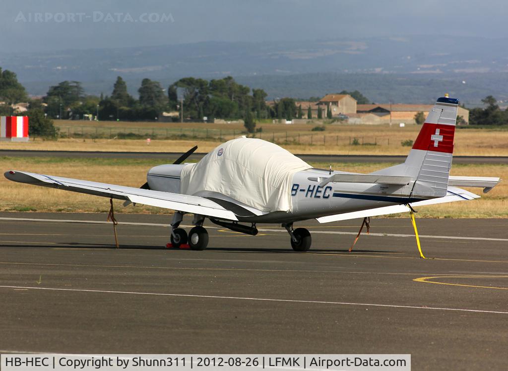 HB-HEC, 1972 FFA AS-202/15 Bravo C/N 5, Parked at the Airclub