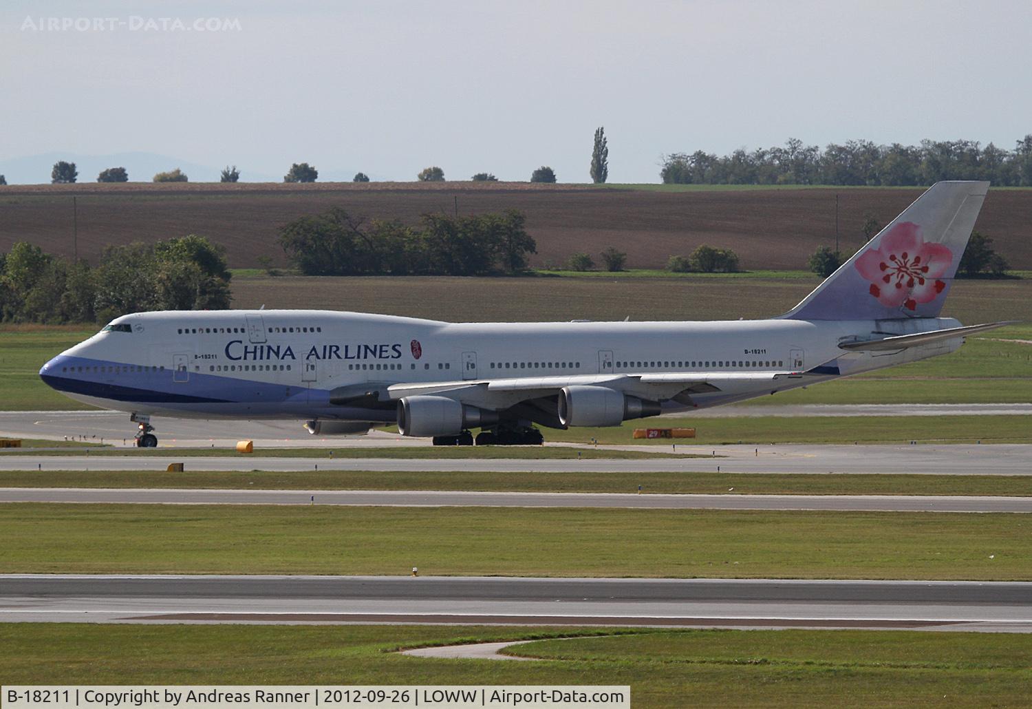 B-18211, 2004 Boeing 747-409 C/N 33735, China Airlines Boeing 747