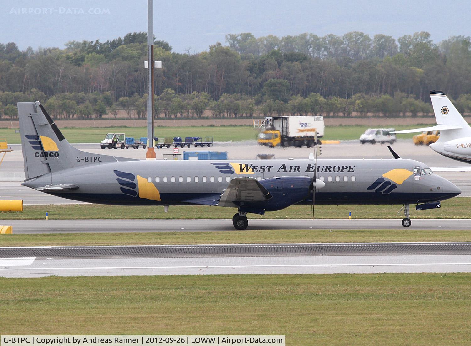 G-BTPC, 1988 British Aerospace ATP C/N 2010, West Air Europe BAe ATP