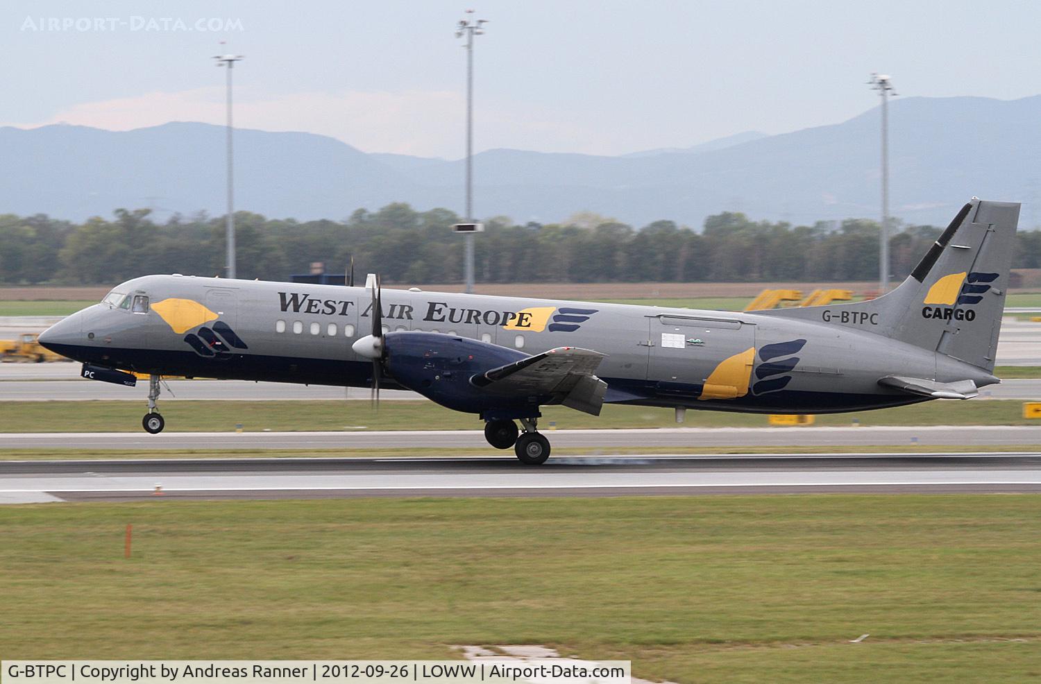 G-BTPC, 1988 British Aerospace ATP C/N 2010, West Air Europe BAe ATP
