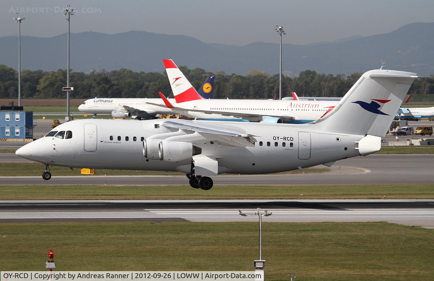 OY-RCD, 1993 British Aerospace Avro 146-RJ85 C/N E.2235, Atlantic Airways Avro RJ-85