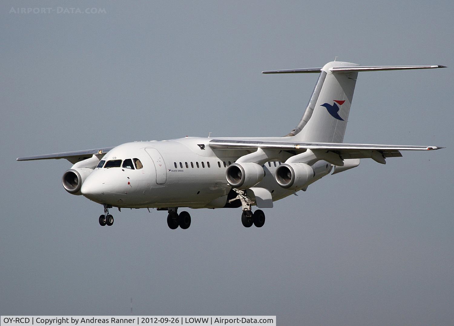 OY-RCD, 1993 British Aerospace Avro 146-RJ85 C/N E.2235, Atlantic Airways Avro RJ-85