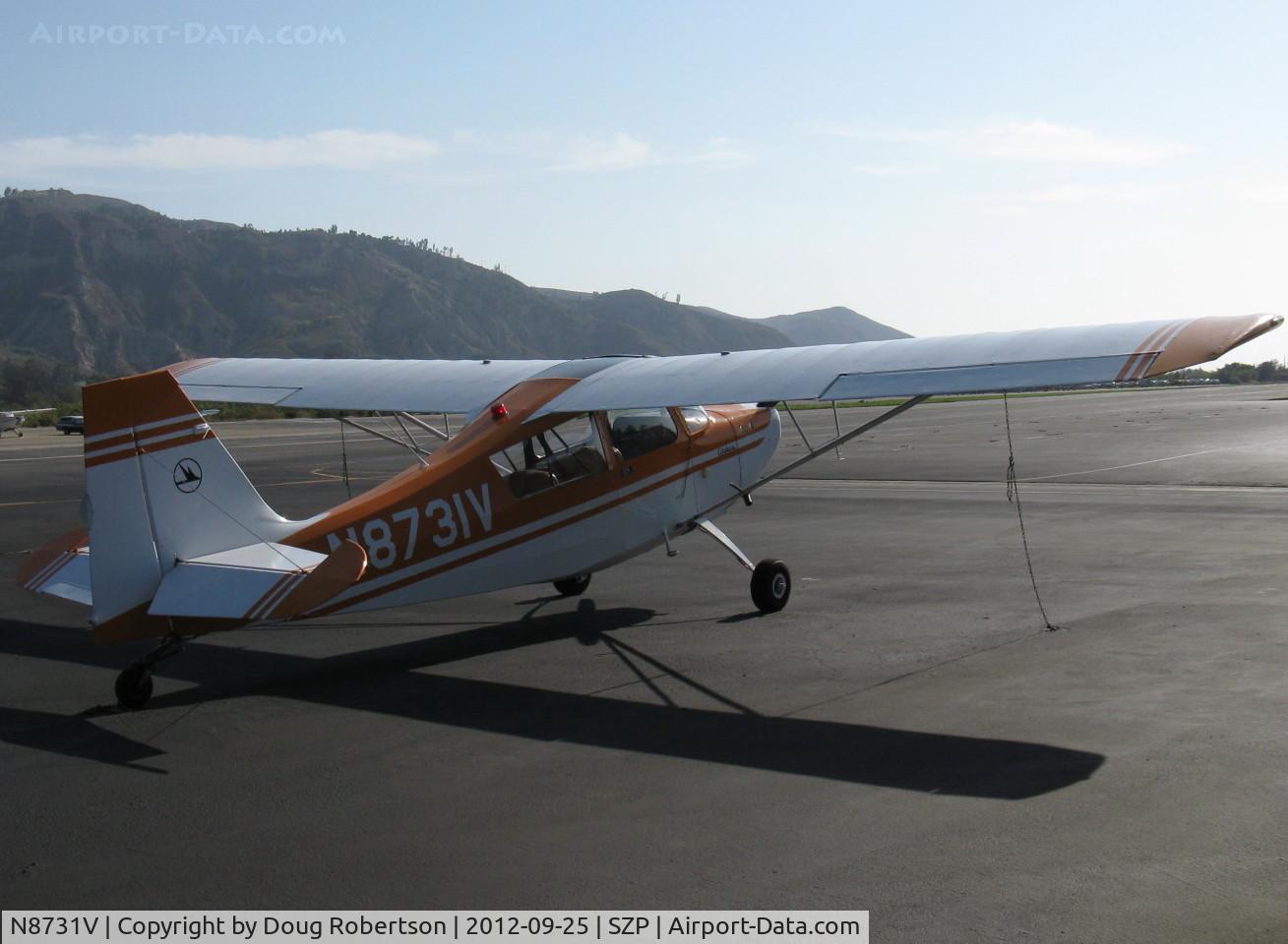 N8731V, 1975 Bellanca 7ECA Citabria C/N 1103-75, 1975 Bellanca 7ECA CITABRIA, Lycoming O-235 115 Hp