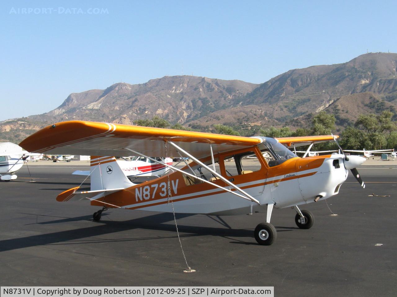 N8731V, 1975 Bellanca 7ECA Citabria C/N 1103-75, 1975 Bellanca 7ECA CITABRIA, Lycoming O-235 115 Hp