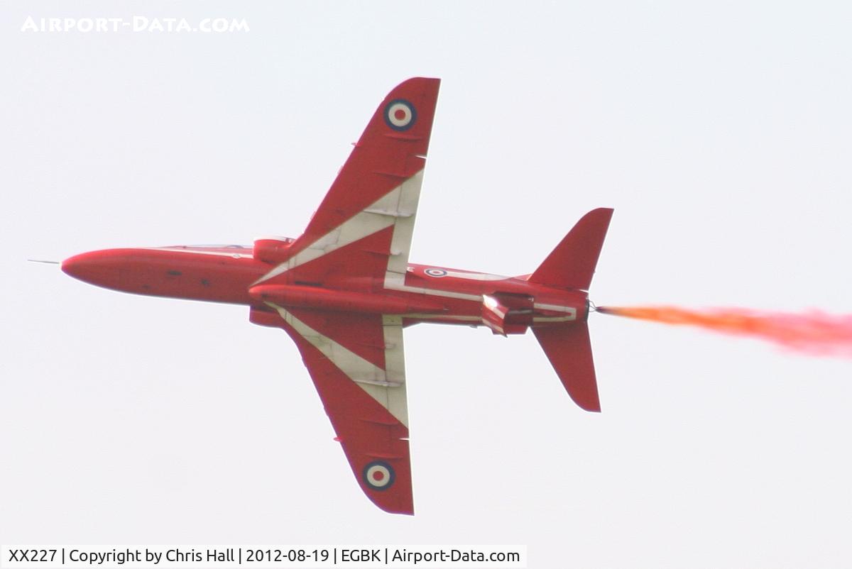 XX227, 1978 Hawker Siddeley Hawk T.1A C/N 063/312063, at the 2012 Sywell Airshow