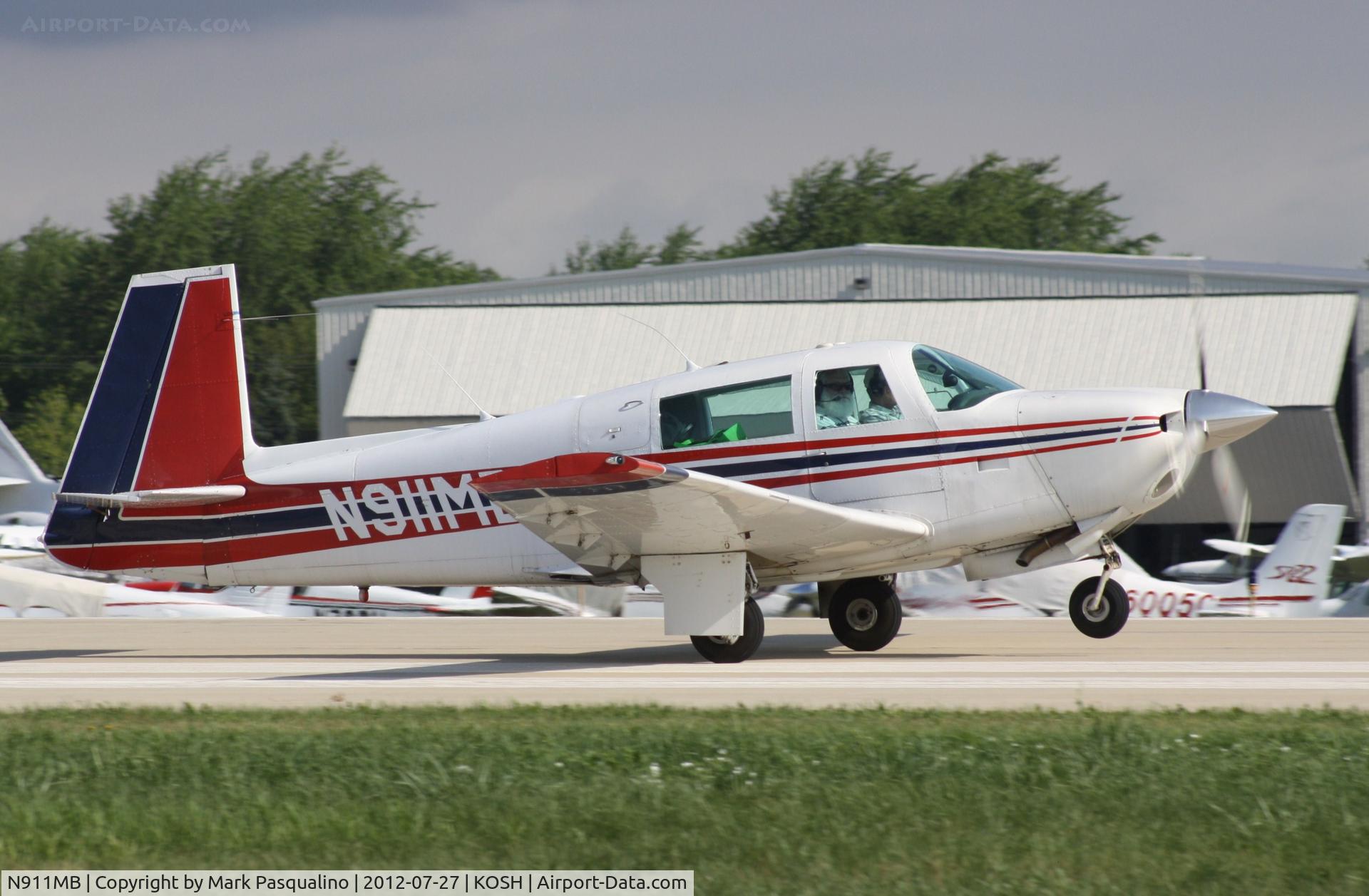 N911MB, 1966 Mooney M20F Executive C/N 670042, Mooney M20F
