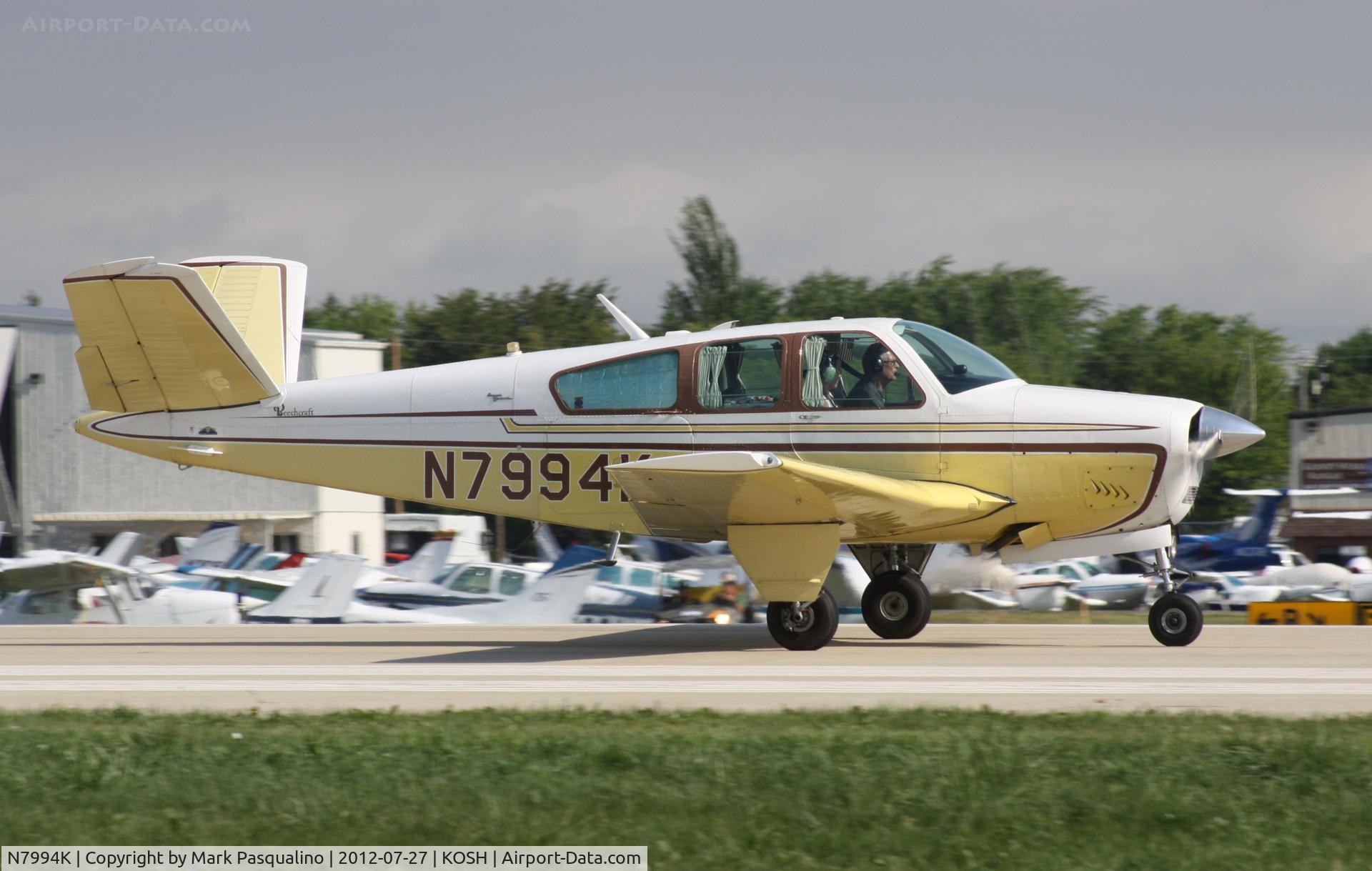 N7994K, 1964 Beech S35 Bonanza C/N D-7502, Beech S35