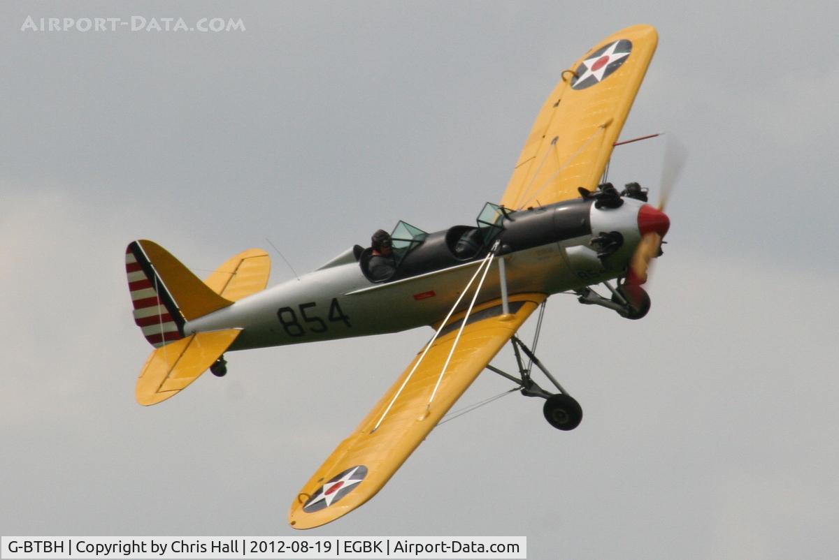 G-BTBH, 1942 Ryan PT-22 Recruit (ST3KR) C/N 2063, at the 2012 Sywell Airshow