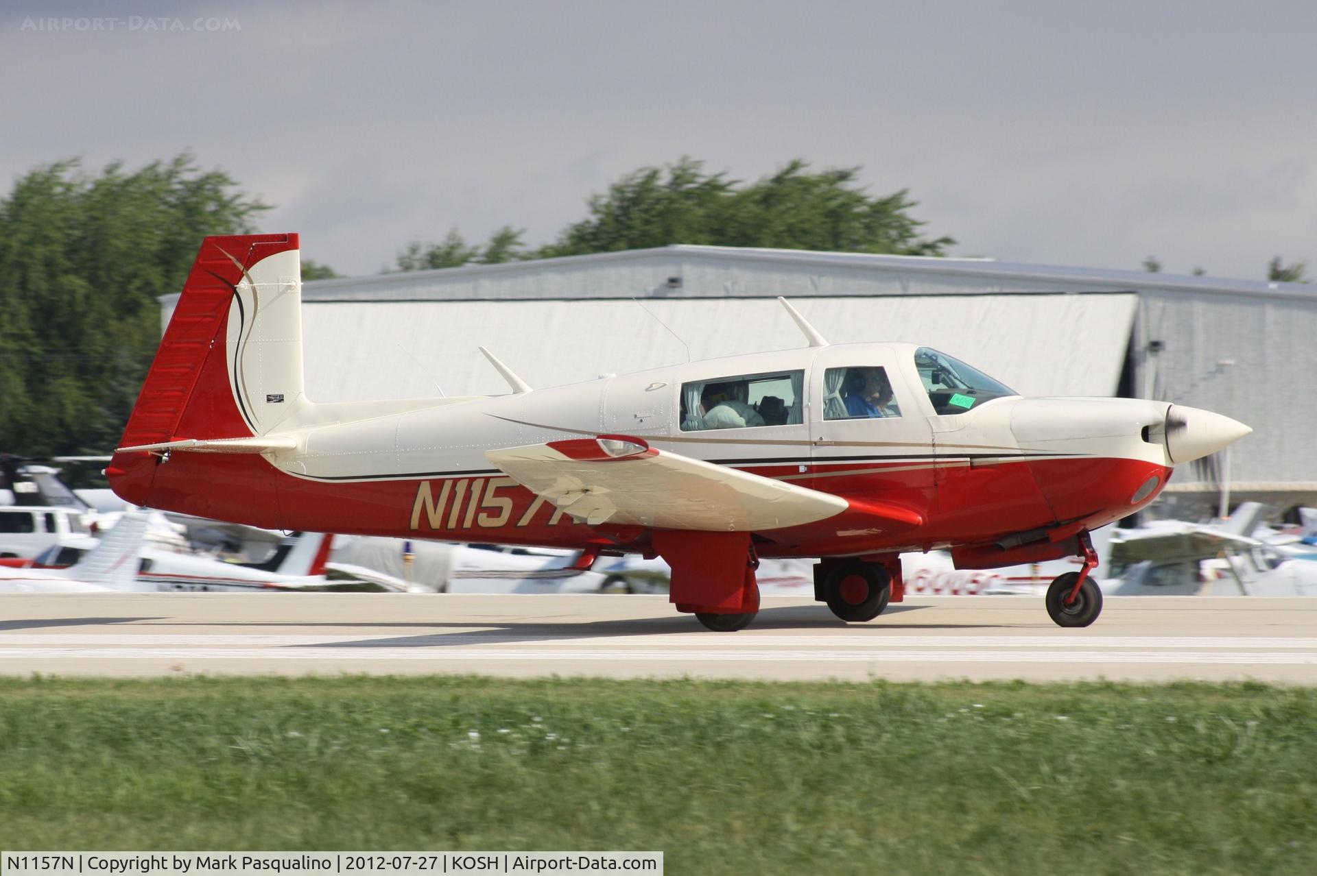 N1157N, 1982 Mooney M20J 201 C/N 24-1288, Mooney M20J