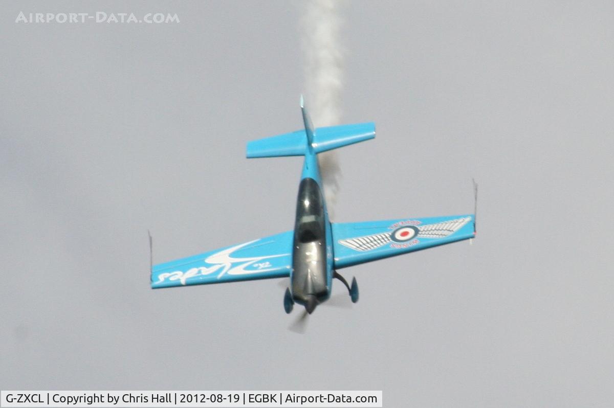 G-ZXCL, 2006 Extra EA-300L C/N 1223, at the 2012 Sywell Airshow