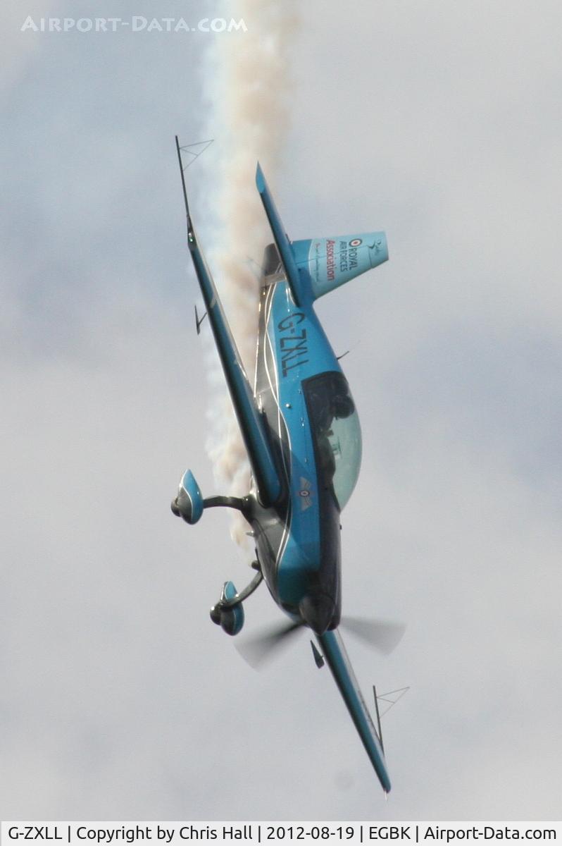 G-ZXLL, 2011 Extra EA-300L C/N 1319, at the 2012 Sywell Airshow