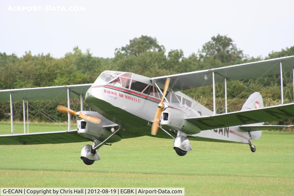 G-ECAN, 1943 De Havilland Australia DH-84 Dragon 3 C/N DHA2048, at the 2012 Sywell Airshow