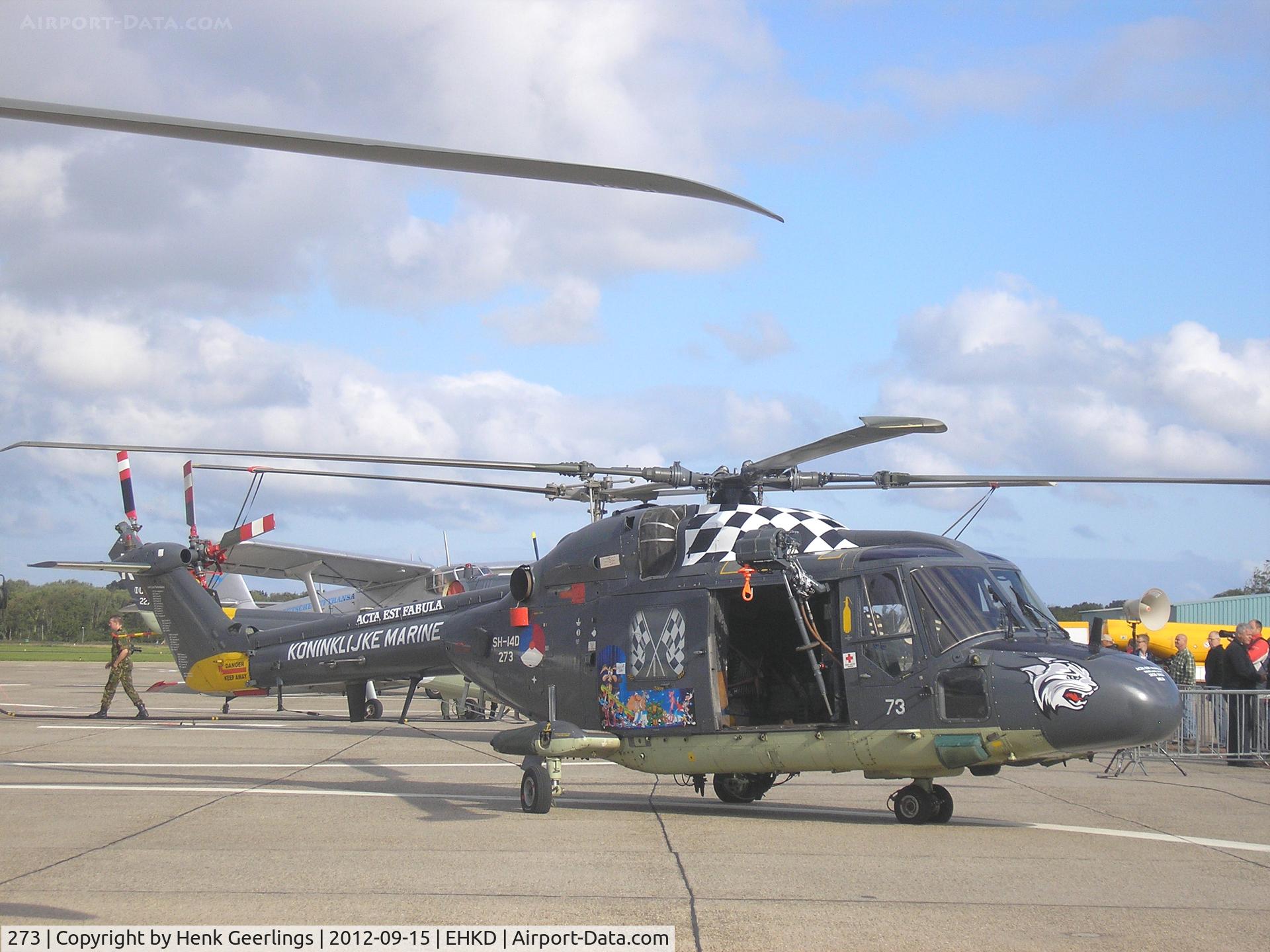 273, 1979 Westland SH-14D Lynx C/N 130, Heldair Air Show , 15 Sep 2012  at Den Helder Airport