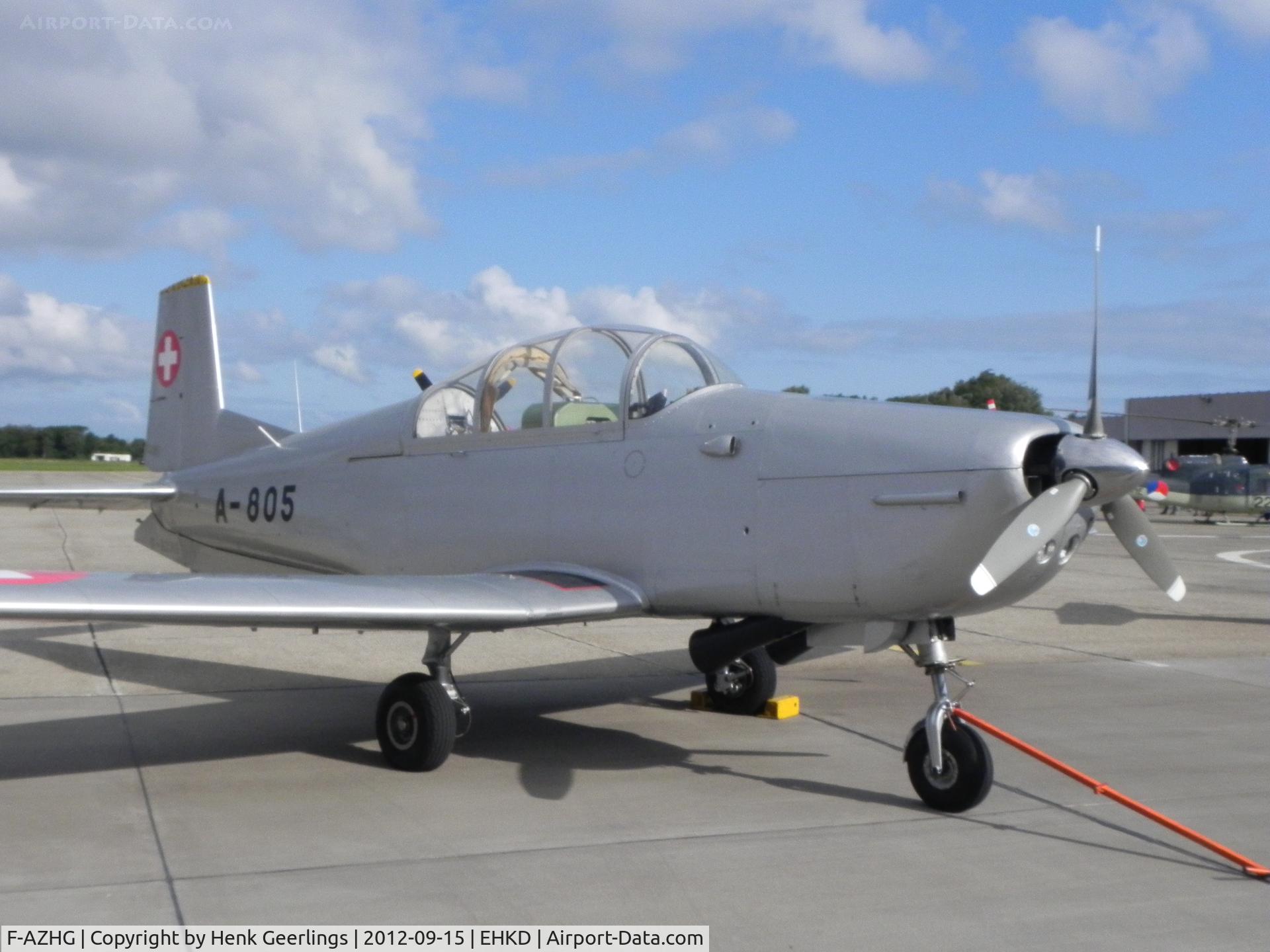 F-AZHG, 1956 Pilatus P3-03 C/N 322, Heldair Air Show , 15 Sep 2012  at Den Helder Airport