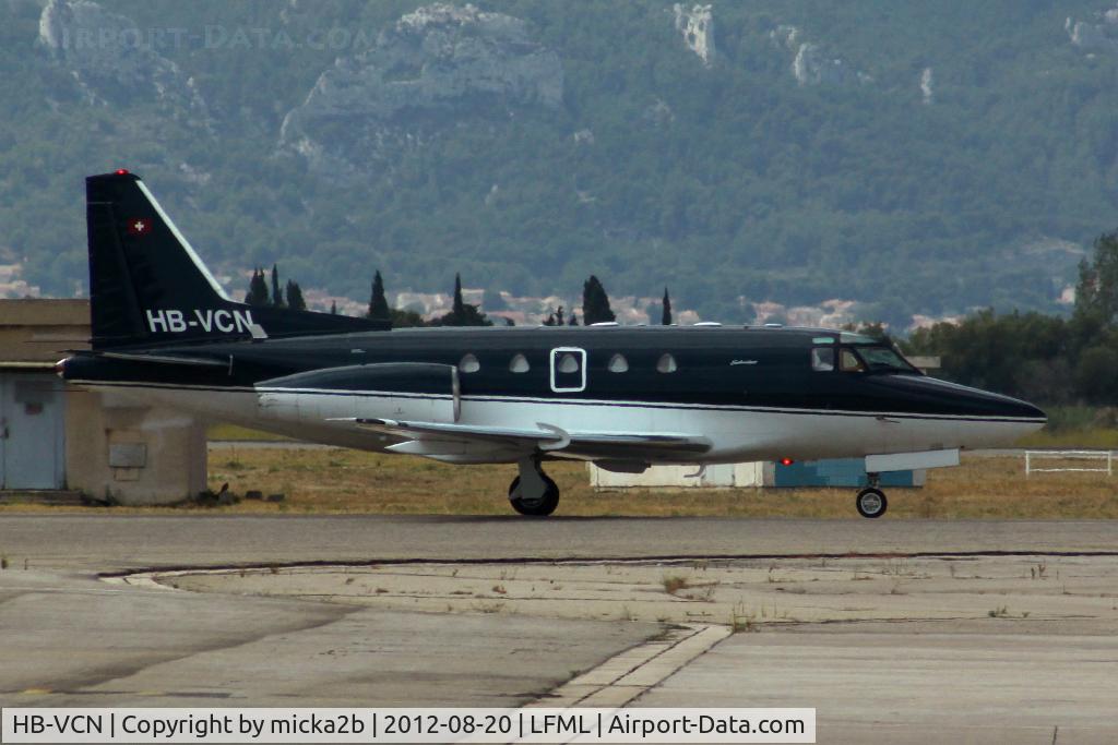 HB-VCN, 1980 Rockwell International NA-265-65 Sabreliner 65 C/N 465-32, Taxiing