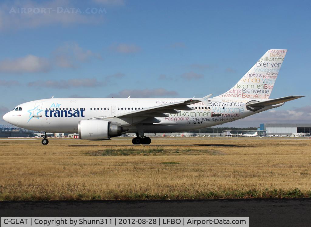 C-GLAT, 1991 Airbus A310-308 C/N 588, Taxiing to the Terminal...