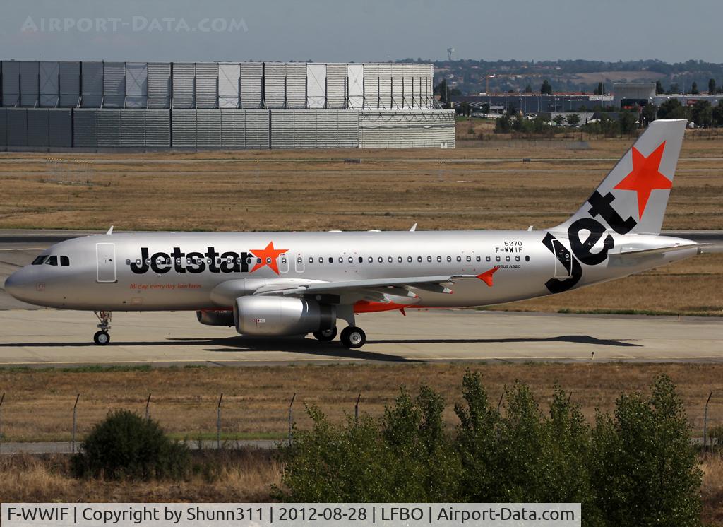 F-WWIF, 2012 Airbus A320-232 C/N 5270, C/n 5270 - To be VH-VFI