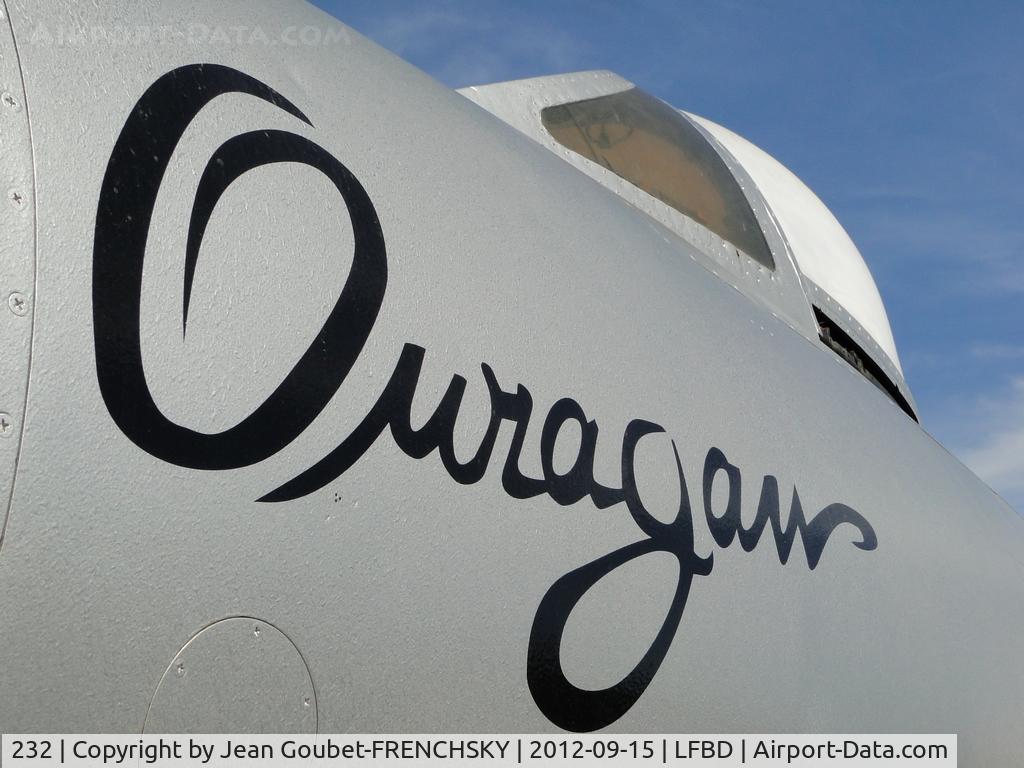 232, Dassault MD-450 Ouragan C/N 232, Dassault MD.450 Ouragan numéro 232