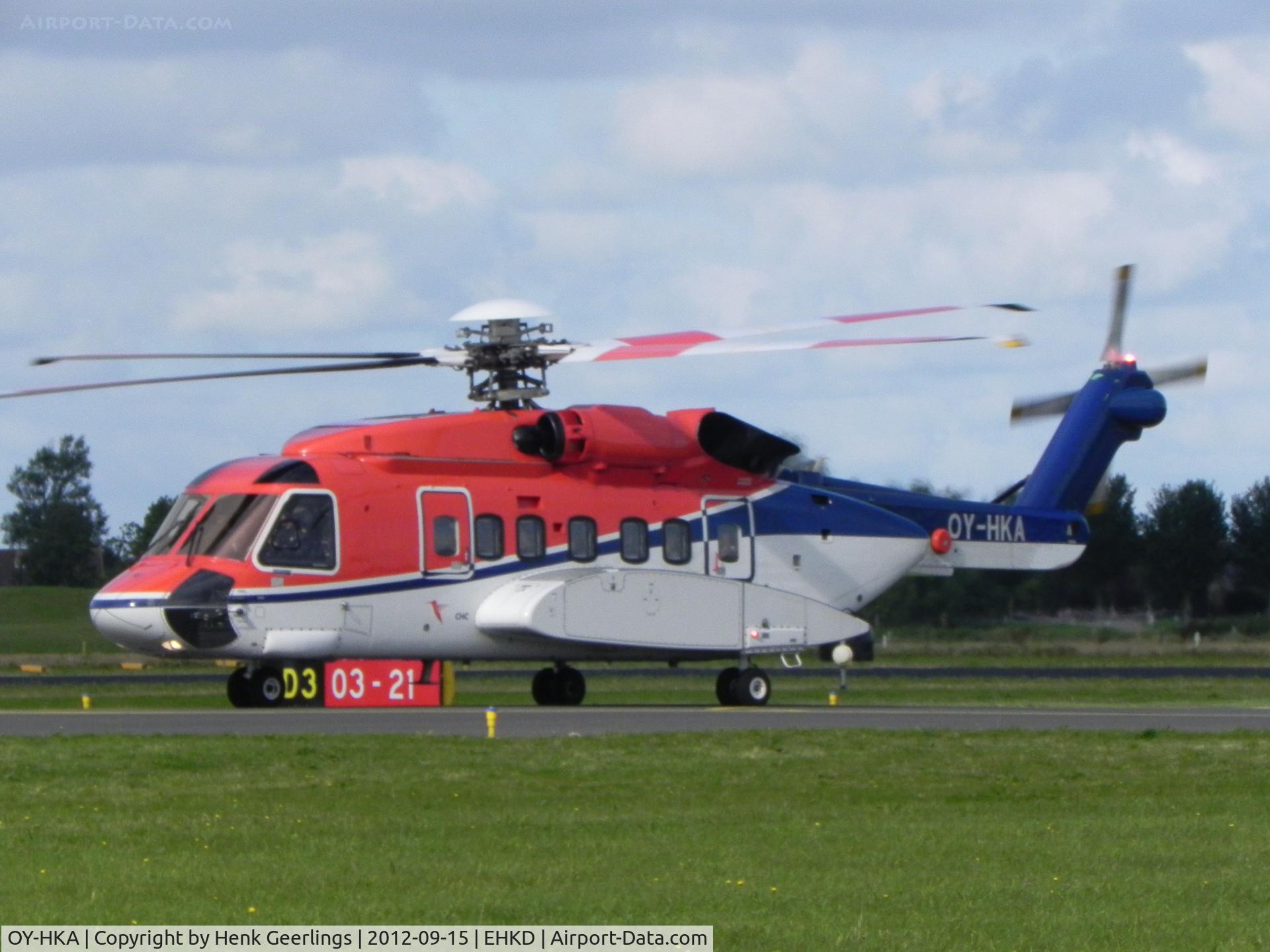 OY-HKA, 2006 Sikorsky S-92A C/N 920046, Heldair Air Show , 15 Sep 2012  at Den Helder Airport 

CHC Denmark