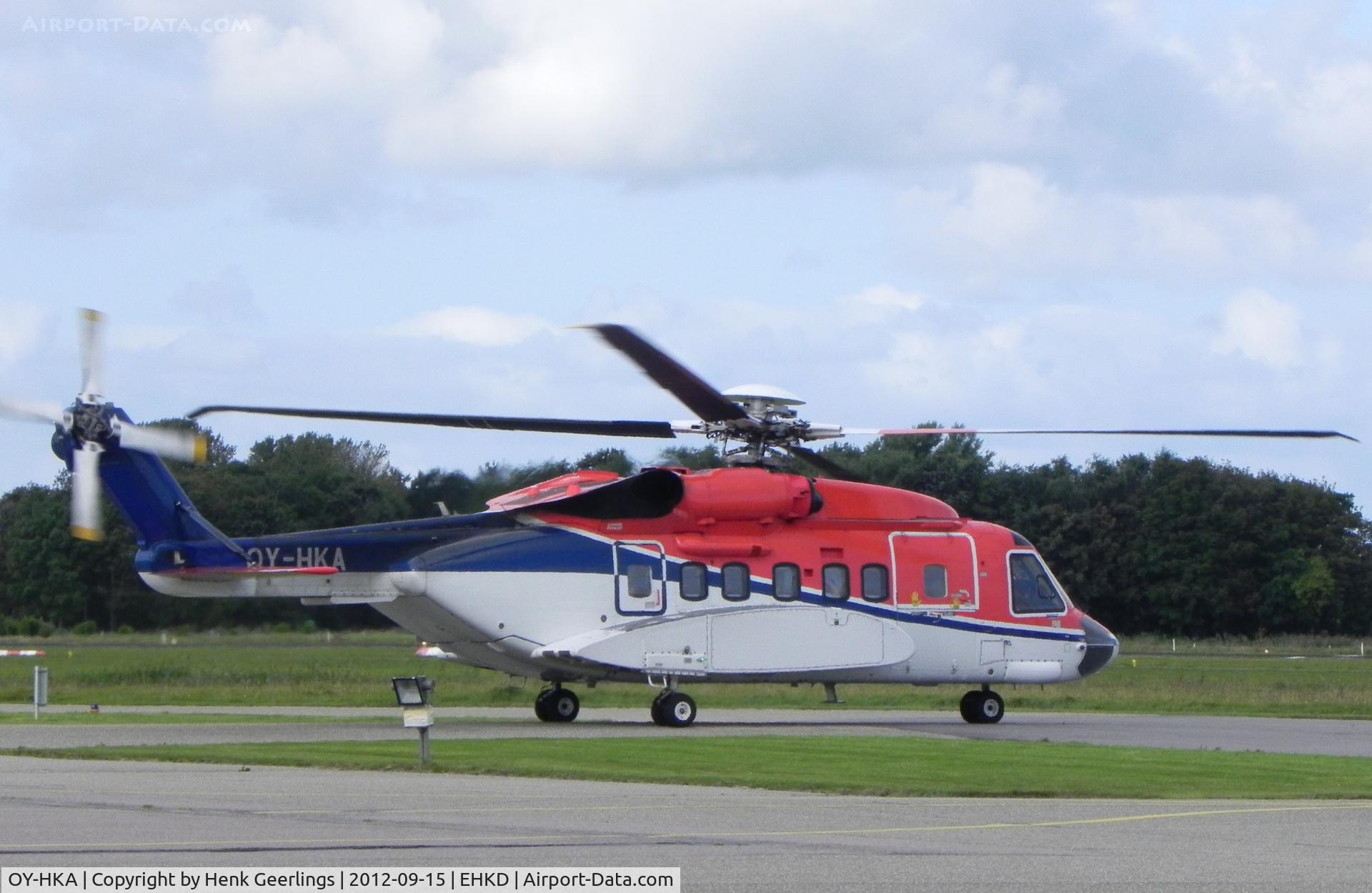 OY-HKA, 2006 Sikorsky S-92A C/N 920046, Heldair Air Show , 15 Sep 2012  at Den Helder Airport 

CHC Denmark