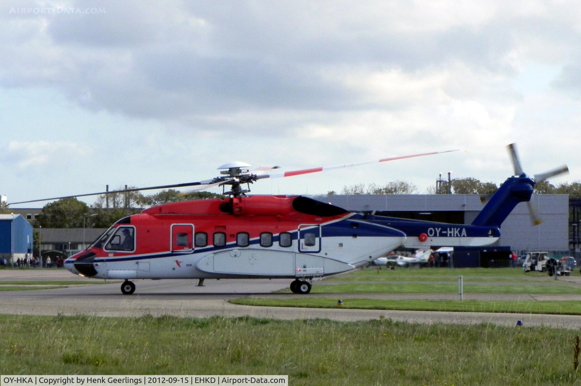 OY-HKA, 2006 Sikorsky S-92A C/N 920046, Heldair Air Show , 15 Sep 2012  at Den Helder Airport 

CHC Denmark