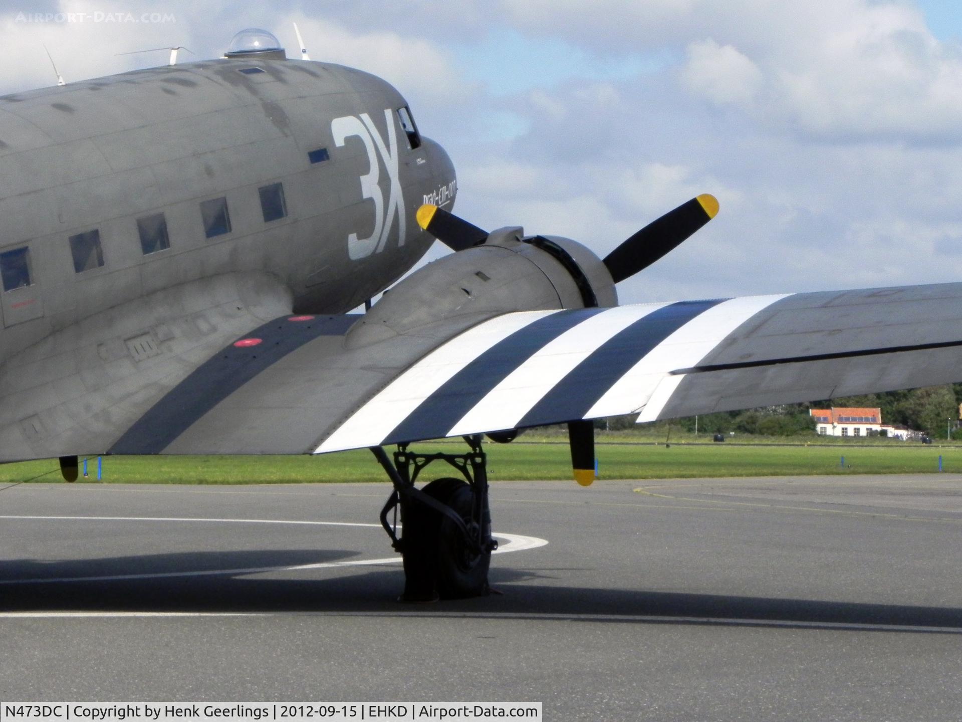 N473DC, 1942 Douglas DC3C (C-47A) C/N 19345, Heldair Air Show , 15 Sep 2012  at Den Helder Airport 

C-47A-DL 