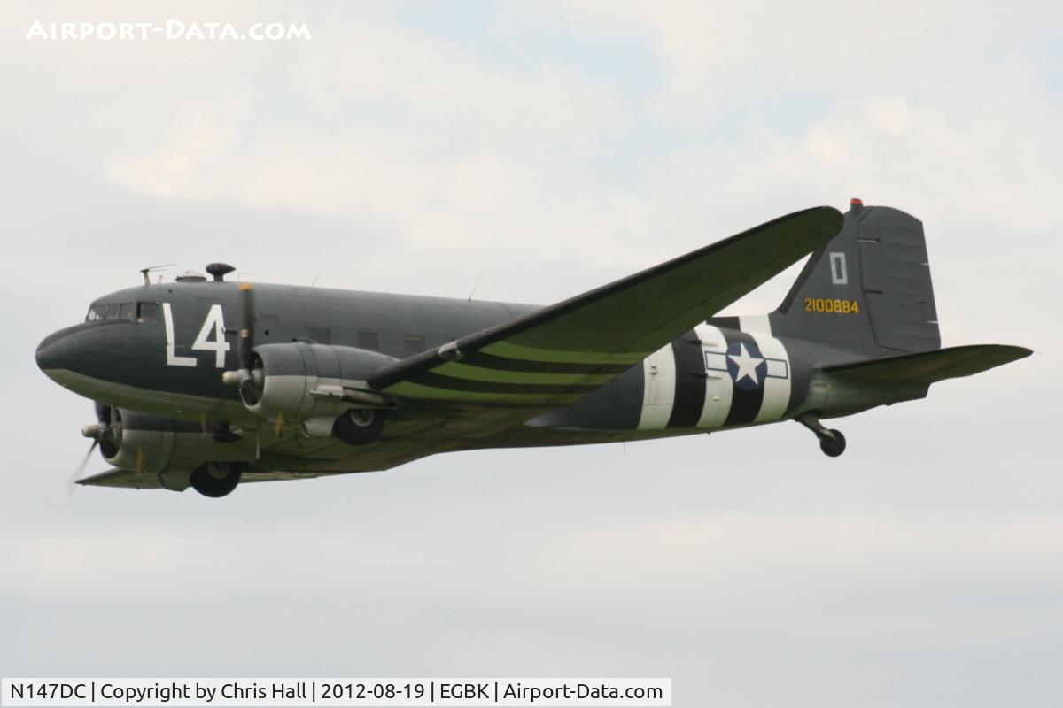 N147DC, 1943 Douglas C-47A-75-DL Skytrain C/N 19347, at the 2012 Sywell Airshow