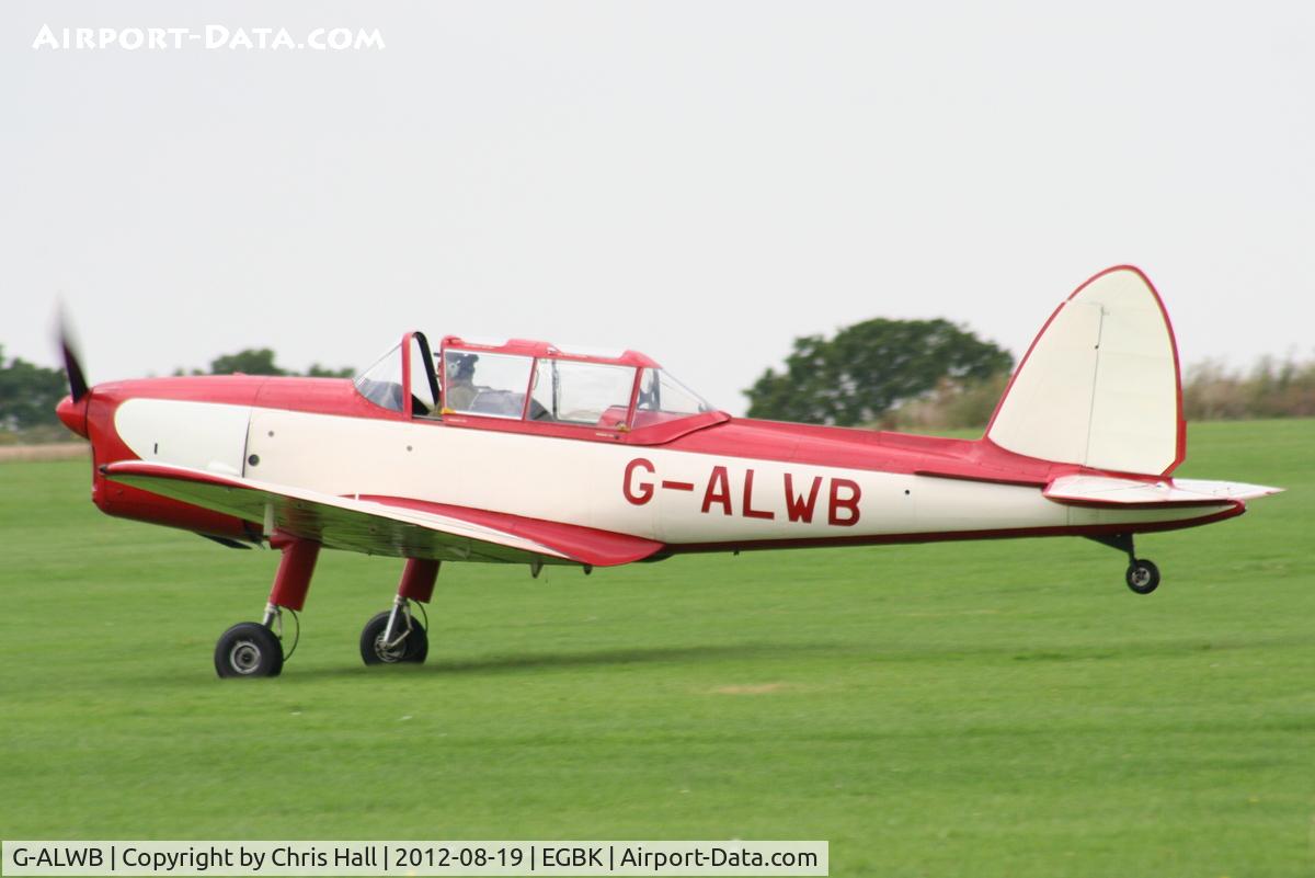 G-ALWB, 1950 De Havilland DHC-1 Chipmunk 22A C/N C1/0100, at the 2012 Sywell Airshow